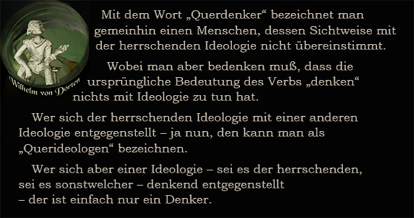 Denker und Querideologen