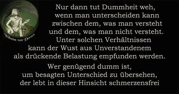 Dummheitsschmerz