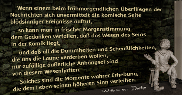 Vom Wesen des Seins