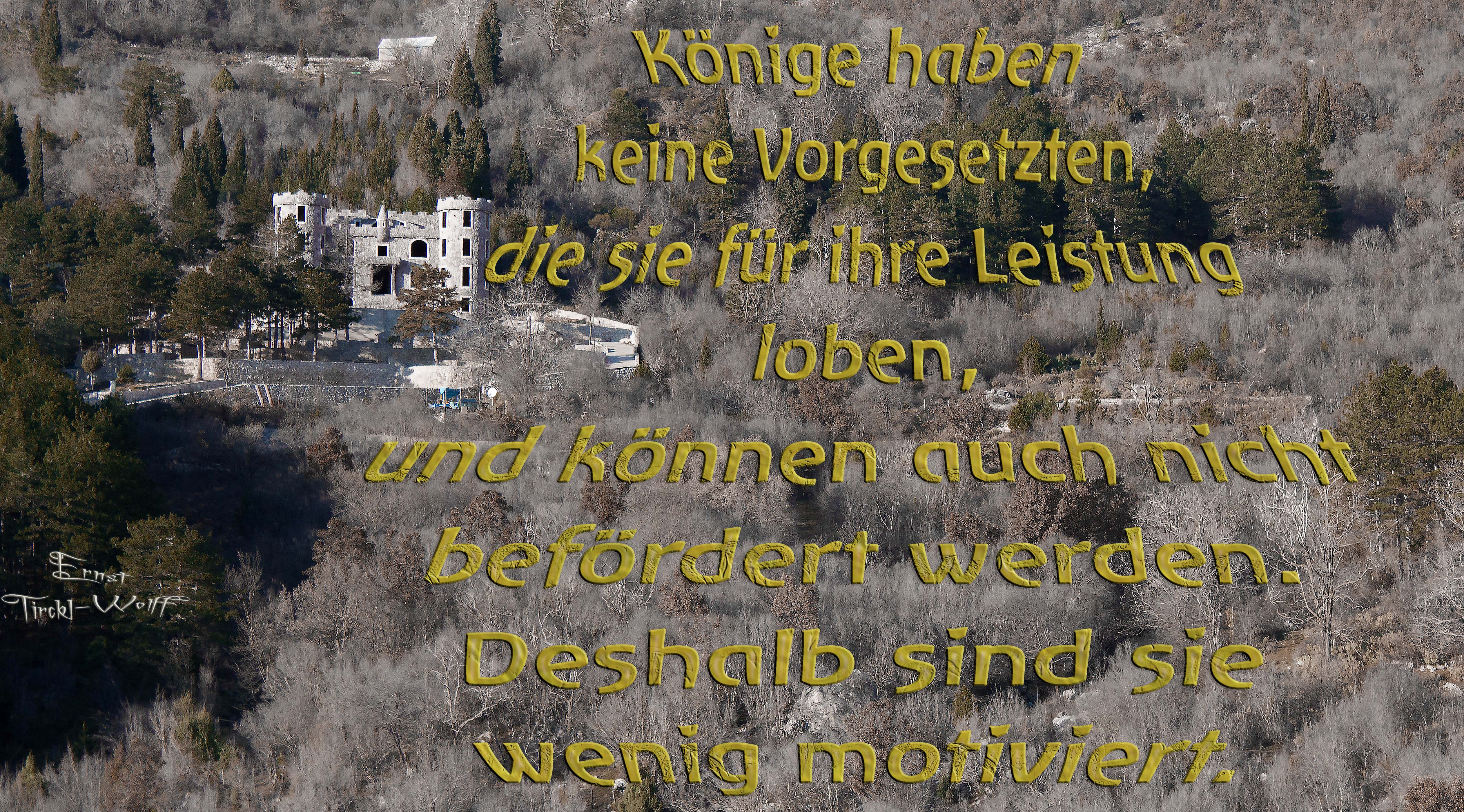 Königlicher Frust