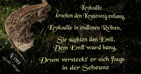 Emil und die Krokodile