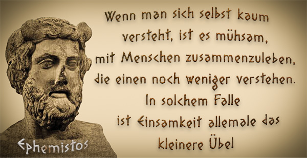 Von verständnisloser Umgebung